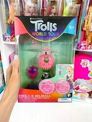 Тролли 2 Мировой тур, летающая игрушка воздушный шар с Цветан и Розочка
