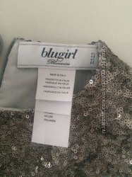 Блуза Blugirl Blumarine в пайетках к Новому году, XS