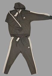 Костюм Adidas на флисе. Арт. JN2466 JN2467. Оригинал.