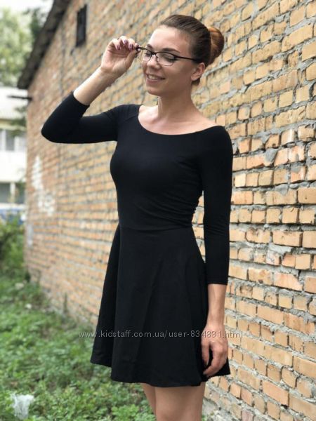 Чёрное платье от terranova
