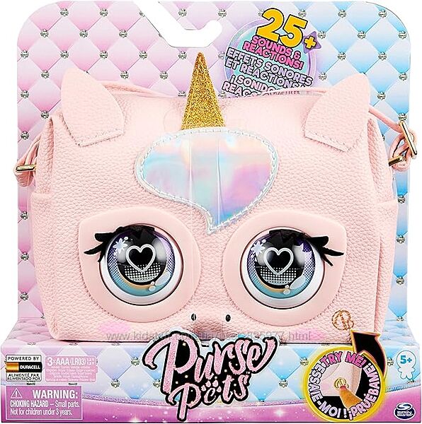 Purse Pets, Unicorn Interactive Purse Pet Інтерактивна сумочка єдиноріг