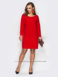 новое красное платье