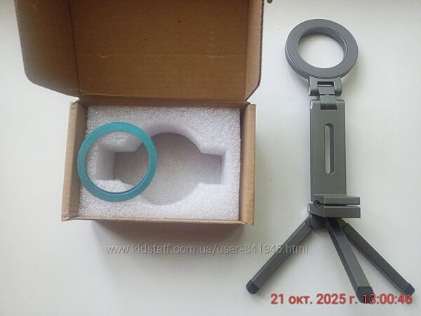 Металлический магнитный штатив E01S с MagSafe с поворотом 360 градусов