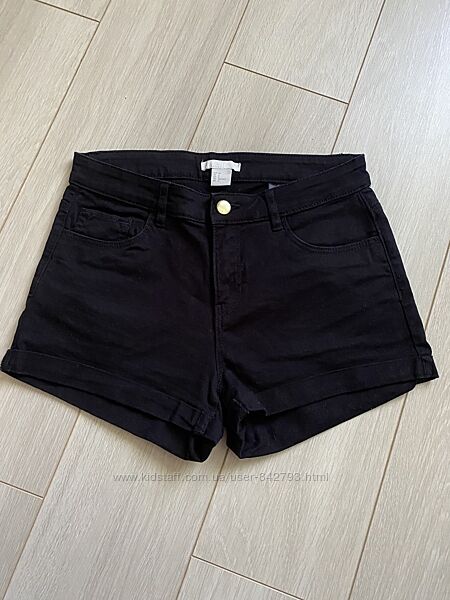 Джинсові шорти h&m 34 розмір xs