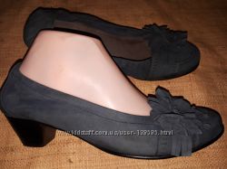 5р-25 см нубуковая кожа туфли мягкие Gabor 