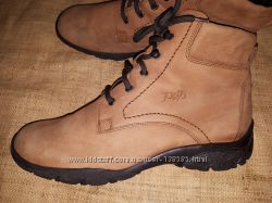 41р-27 см кожа нубуковая на шерсти зима ботинки Jollys 