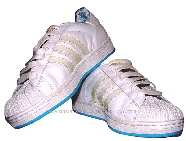 Кроссовки женские белые кожаные Adidas размер 35