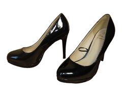Туфли женские лаковые черные на каблуке Atmosphere размер 37, EU38