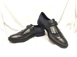 Туфли монки женские кожаные Geox Respira Размер 39, EU39, UK7G