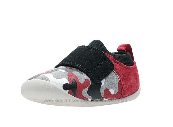 Кроссовки детские замшевые Clarks Размер 17,5, UK2, EU18,5