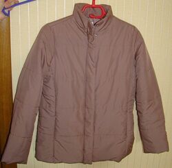 Куртка женская демисезонная бежевая плащевка размер 48, M, UK14, EU42