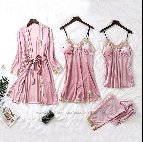 Піжама, комплект 4 в 1