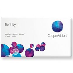 Контактные линзы Biofinity CooperVision уп. 3шт. 