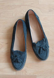 замшеві туфлі лофери