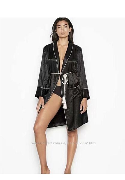 Victorias Secret сатиновий халат S