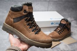 Зимние кожаные ботинки на меху Chinook Boot Olive 