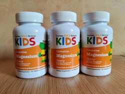 California Gold Nutrition, жувальна добавка з магнієм для дітей 90 штук