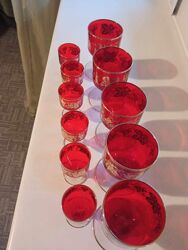 Набор рюмок и стопочек чехия bohemia