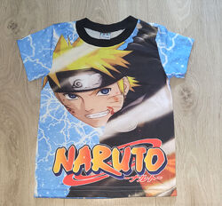 Наруто футболка , Футболка для мальчика, футболка с Наруто , Naruto 110,116,