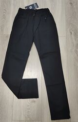 Котоновые штаны для мальчика, бррюки мальчику 134-152