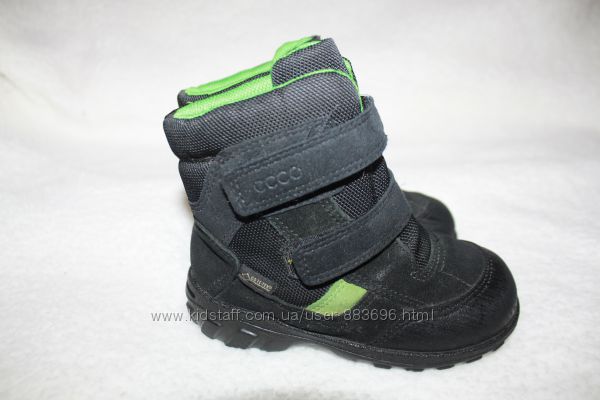 Зимние термо ботинки фирмы Ecco 23 размера по стельке 14, 5 см.