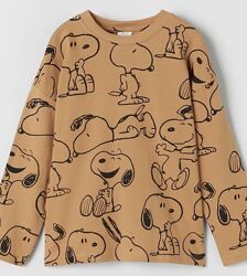 Zara Peanuts Іспанія бавовняний лонгслів на 10-11 років стану нового