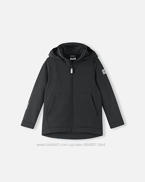 Демисезонная куртка для мальчика Reima Softshell Koivula. Размеры 104-164.