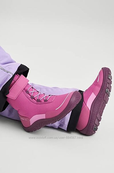 Зимові черевики для дівчинки Barefoot Reimatec Talvella. Розміри 32-40