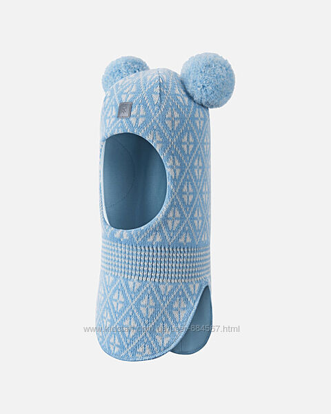 Зимняя шапка-шлем для мальчика Reima Kuuraan. Размеры 46-54