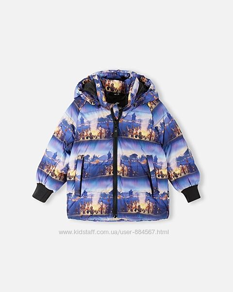 Зимняя куртка для мальчика Reima Moomin Lykta. Размеры 80-110