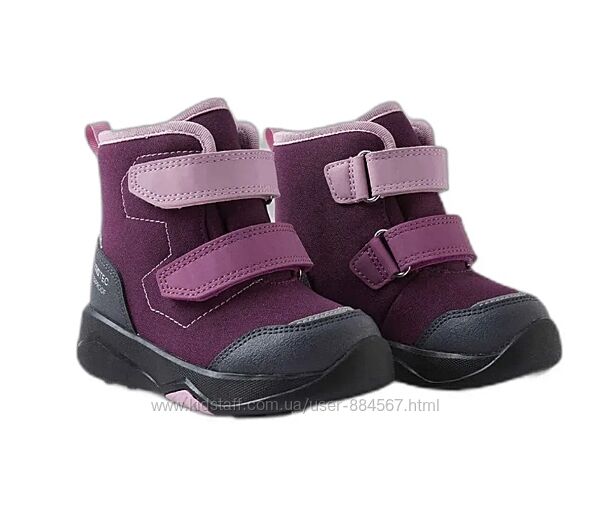 Зимові черевики для дівчинки Reimatec Talviuni. Розміри 20 - 28