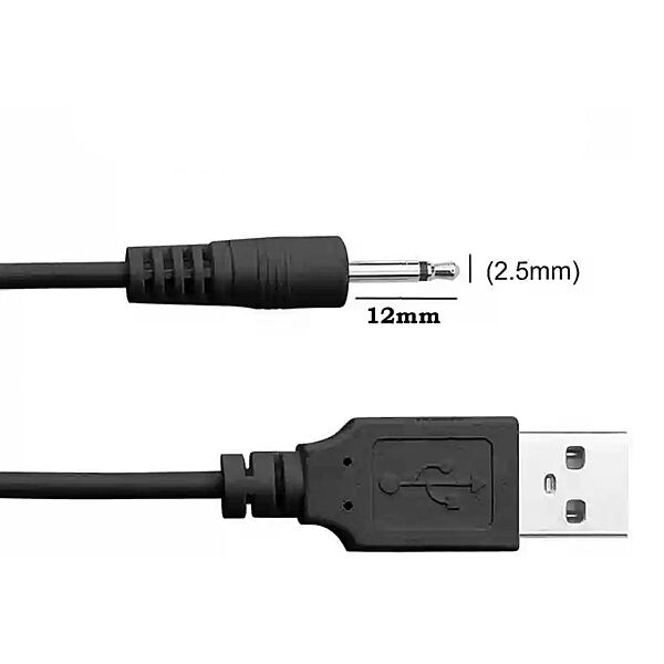 Кабель для зарядки USB - mini jack 12 мм зарядка юсб на мини джек длиной 12 мм