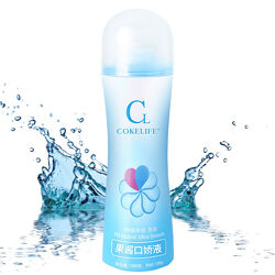 Интимная смазка для секса, лубрикант ультрагладкий на водной основе CokeLife 100 мл