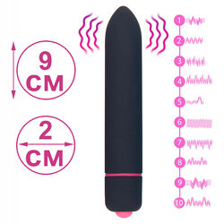Вибратор для женщин маленький для вагины или клиторальной стимуляции 10 режимов вибрации Vibrator Mini