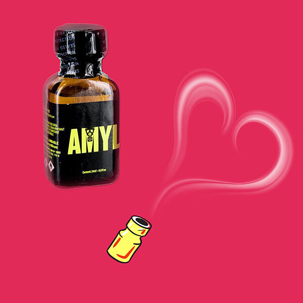 Попперс стимулятор Amyl Poppers, 24 мл - Усилитель эротических ощущений