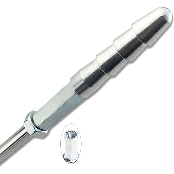 Адаптер для секс машины крепление переходник с резьбы М10 на Vac-U-Lock шириной 1,2 см универсальный