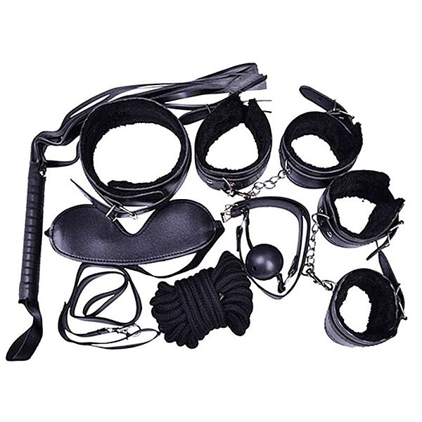 БДСМ набор 7 предметов садо мазо атрибутика