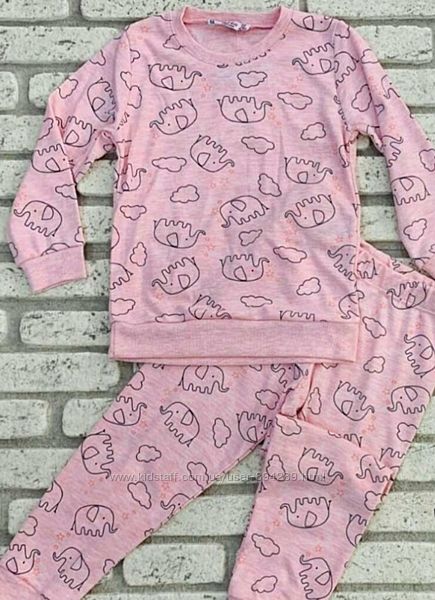 Супермягкая пижама для девочек 3-8 лет