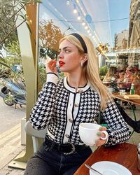 Кардиган в гусиную лапку River Island