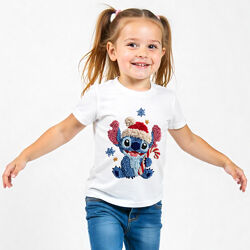 Футболки для дівчинки Балерина-Капучина, Грінч, Стіч, Капібара, МінніМаус