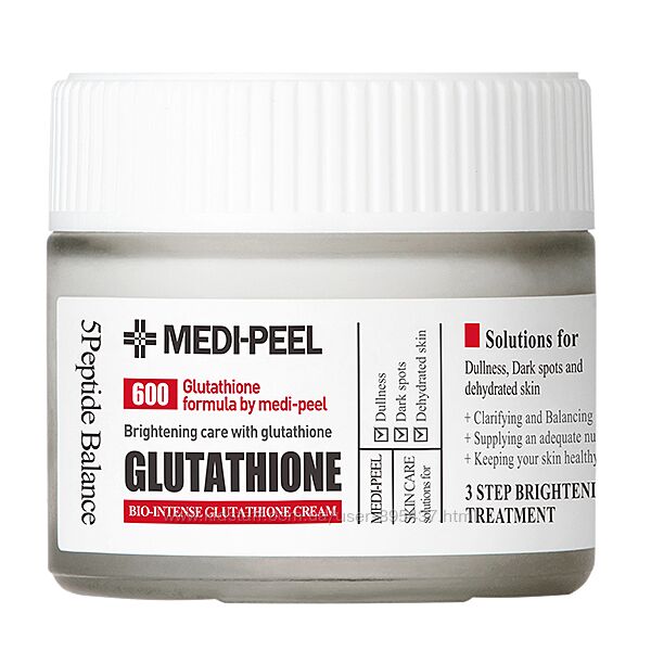  Осветляющий крем с глутатионом Medi-Peel Bio Intense Glutathione White 