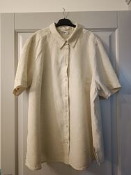 лляна сорочка 54-56 розміру 