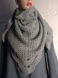 шаль ручної роботи в´язана гачком
