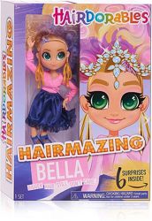 БелаКукла Белла модный показ Hairdorables Hairmazing Bella Хэрдораблс Ноа