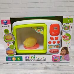 Детская игрушка Микроволновая печь, подсветка, продукт меняет цвет 