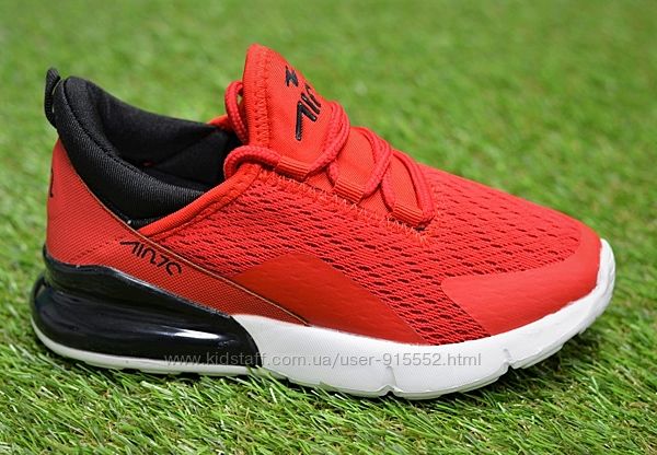 Детские кроссовки аналог Nike Air Max 270 Rad найк аир красный 33  20,9 см
