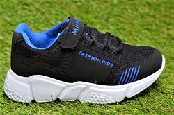 Детские кроссовки аналог Nike Minicup найк черные синие р31 19,5 см