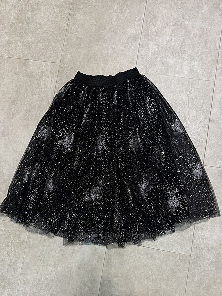 Блискуча святкова новорічна спідниця 10 р.