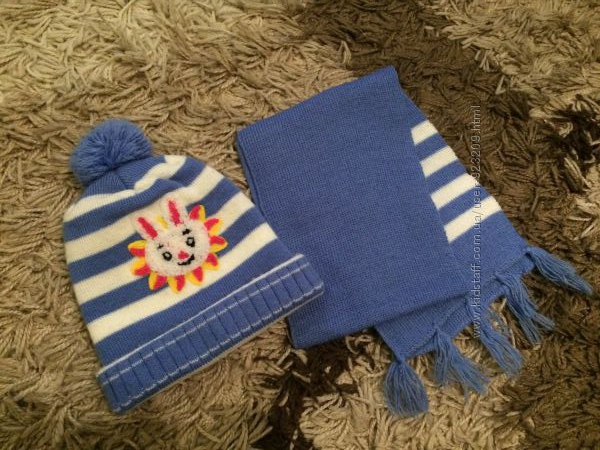 Комплект- шапка і шарф