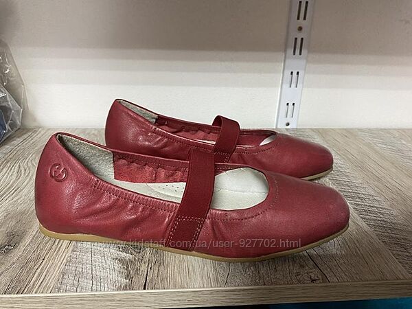 Шкіряні балетки Gerry Weber Ballerina, 38.5 розмір